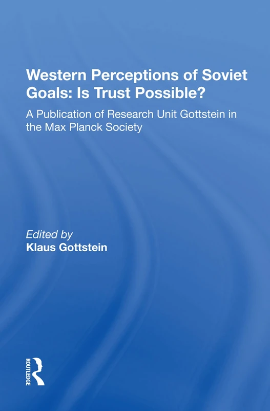 Routledge - Western Perceptions Of Soviet Goals Book