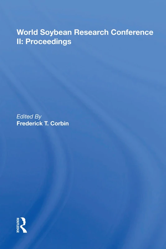 CRC Press World Soybean Research Conference II Book