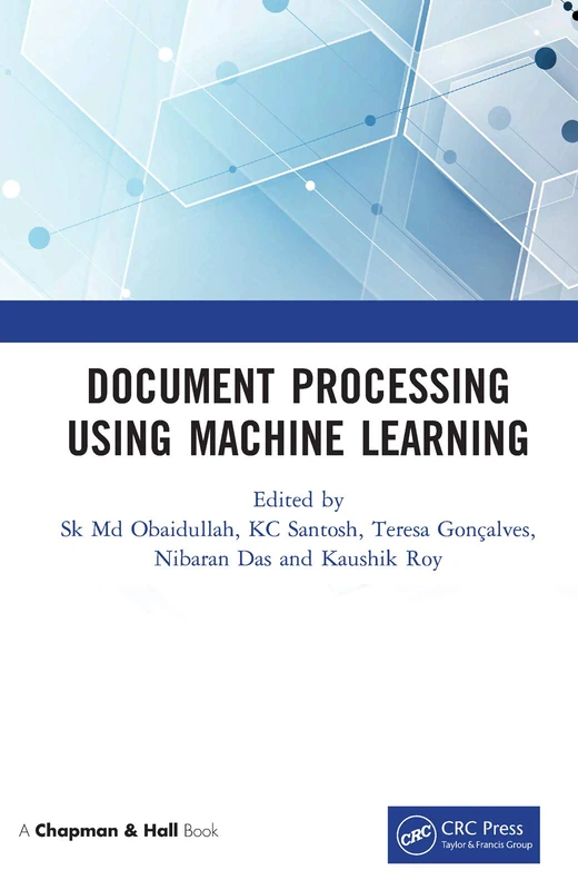CRC Press Document Processing Using Machine Learning Book - Image 1