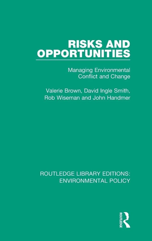 Routledge Risks and Opportunities - Environmental Policy Book - Image 1
