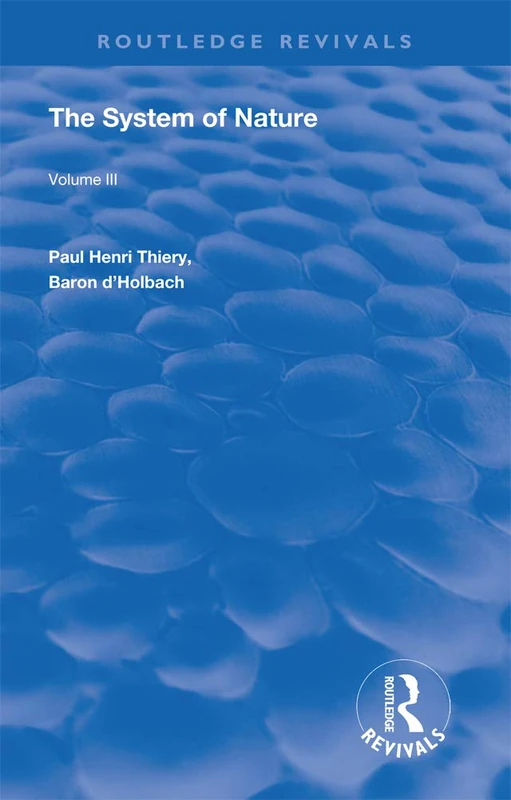 The System of Nature: Volume III: 3 (Routledge Revivals) - Image 1