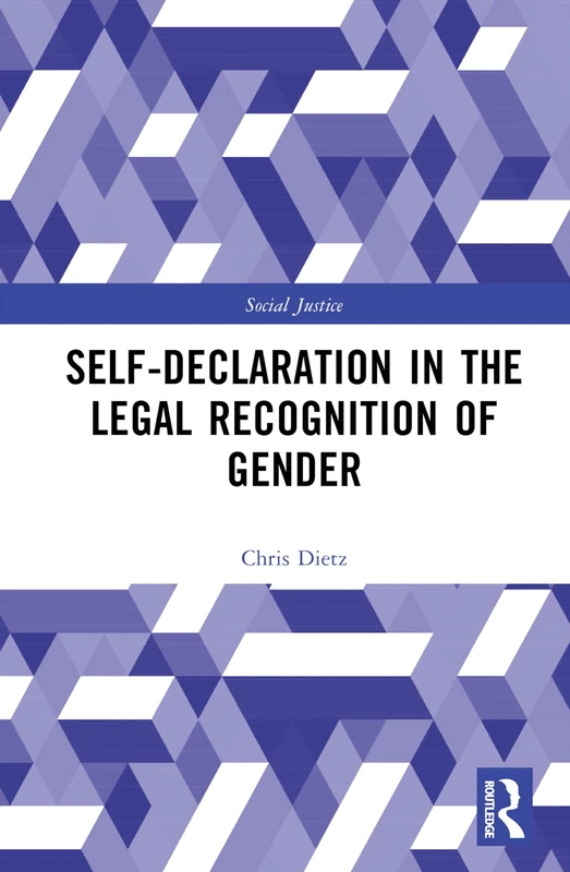 Routledge - Self-Declaration in the Legal Recognition of Gender - Image 1
