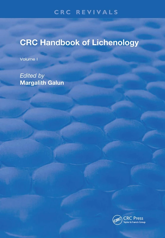 CRC Press Handbook of Lichenology: Volume 1 (Routledge Revivals)