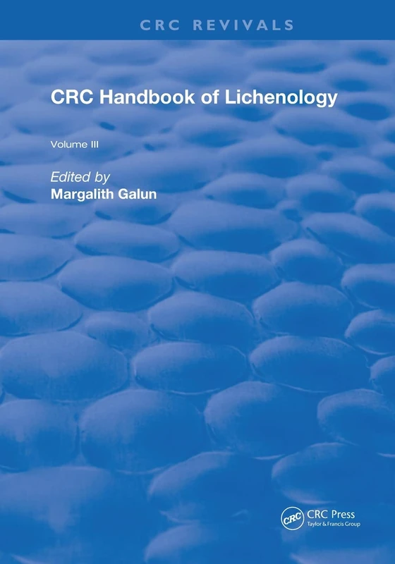 Handbook of Lichenology: Volume 3 (Routledge Revivals)