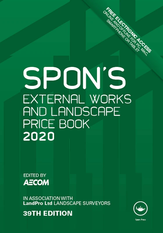 Spon's External Works and Landscape Price Book 2020 (Spon's Price Books)