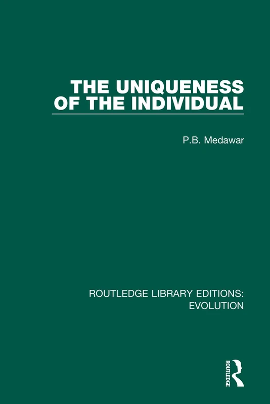 The Uniqueness of the Individual: 8 (Routledge Library Editions: Evolution) - Image 1