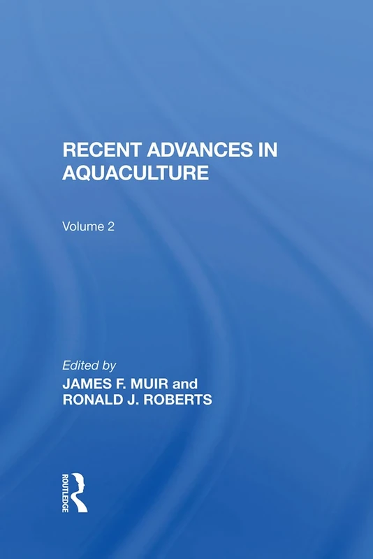 Recent Advances In Aquaculture: Volume 2