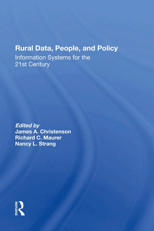Routledge - Rural Data, People, And Policy Book