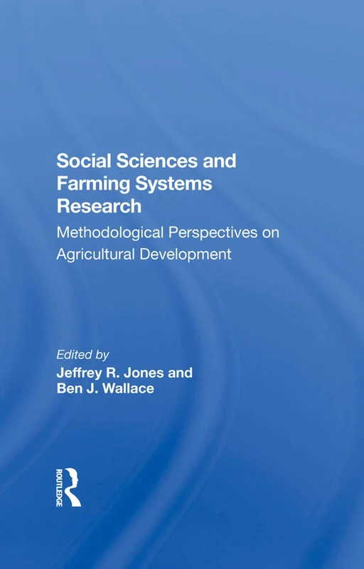 CRC Press - Social Sciences And Farming Systems Research Book