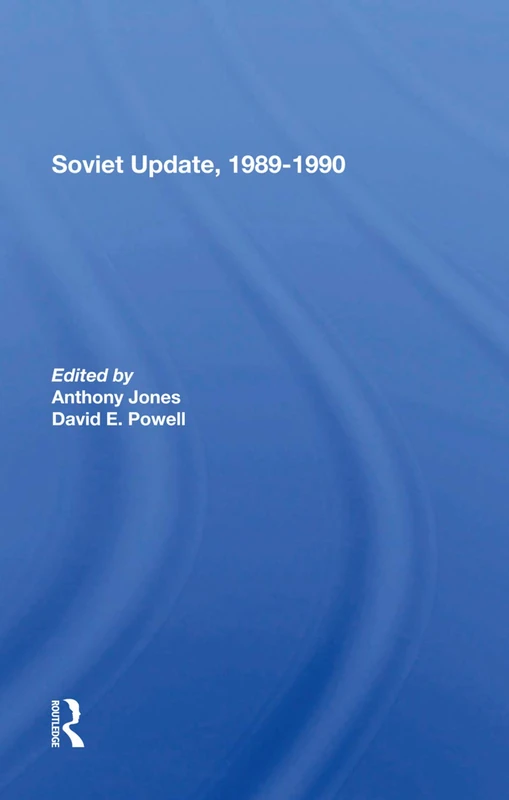 Routledge Soviet Update, 1989-1990 - History Book