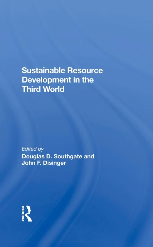Sustainable Resource Development In The Third World