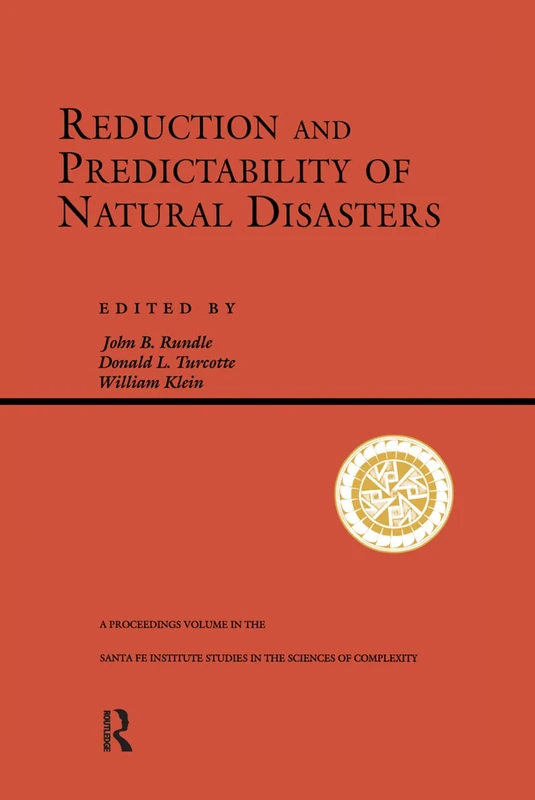 Routledge - Reduction And Predictability Of Natural Disasters