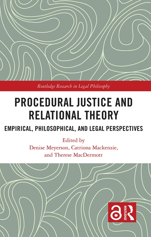 Routledge Procedural Justice and Relational Theory Book