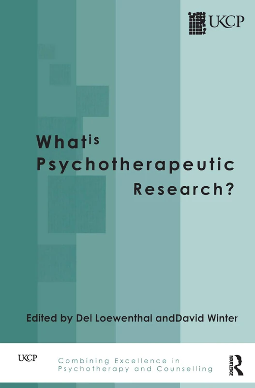 Routledge - What is Psychotherapeutic Research? Book