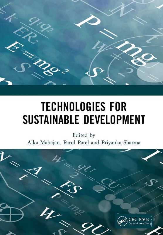 CRC Press Technologies for Sustainable Development NUiCONE 2019