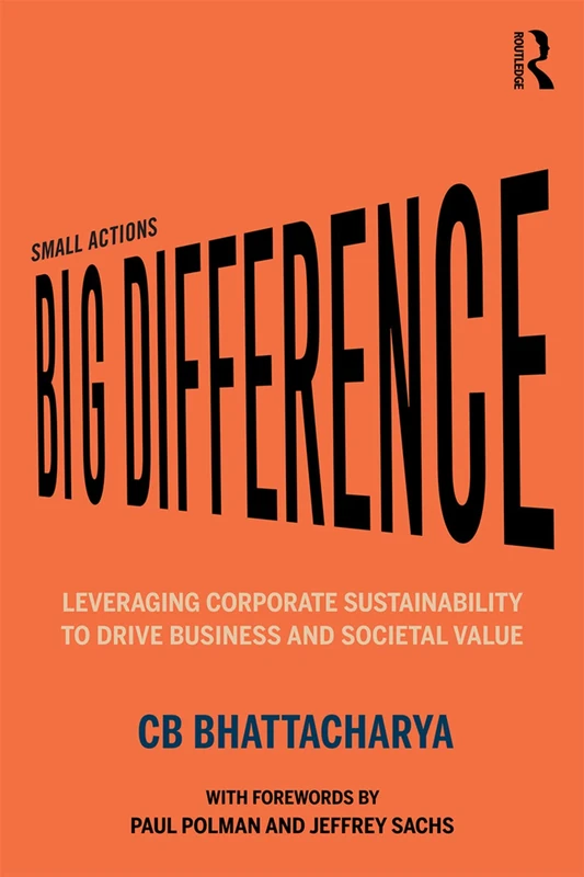 Routledge - Small Actions, Big Difference Sustainability Book