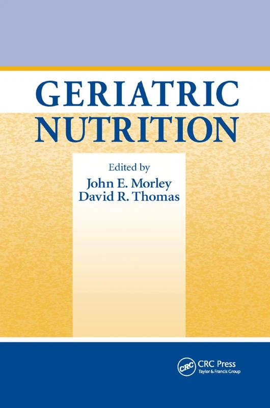 Geriatric Nutrition: 08 (Nutrition and Disease Prevention)
