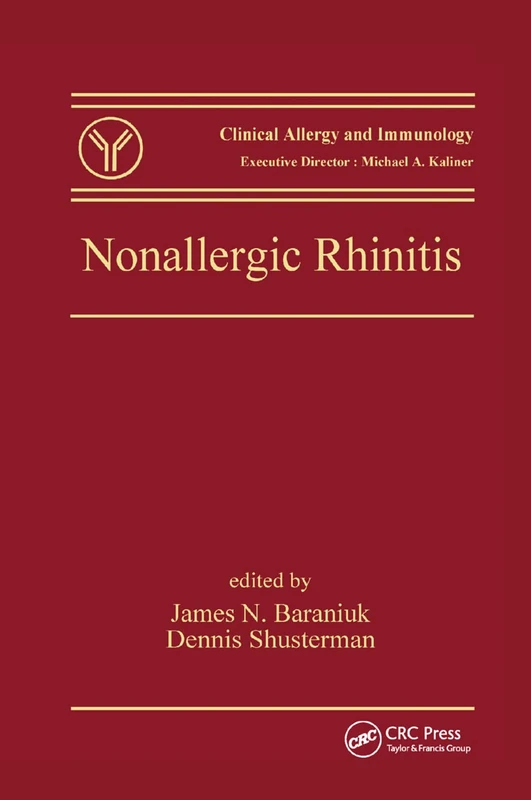 Nonallergic Rhinitis (Clinical Allergy and Immunology, 19) - Image 1