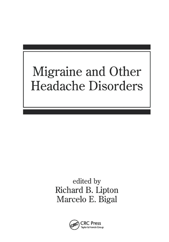 Migraine and Other Headache Disorders: 85 (Neurological Disease and Therapy)