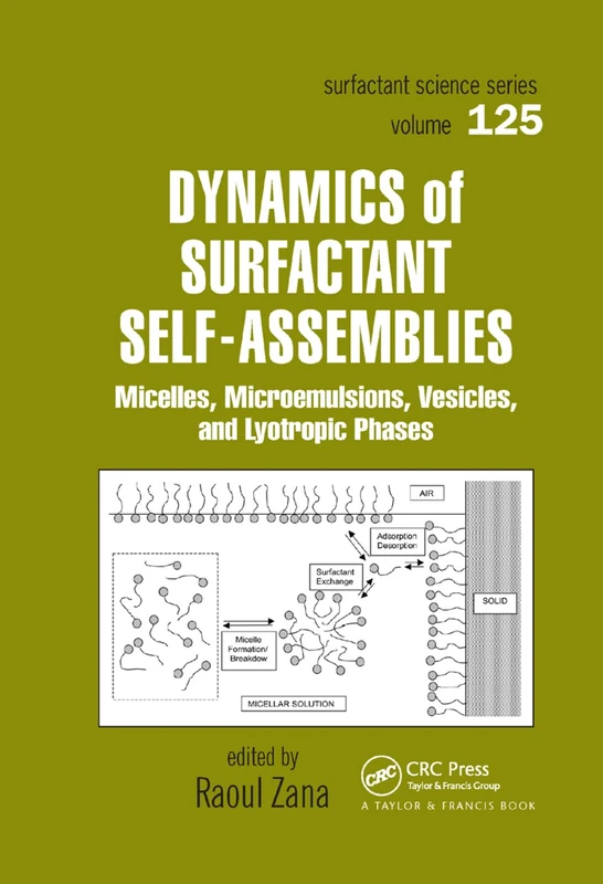 Dynamics of Surfactant Self-Assemblies: Micelles, Microemulsions, Vesicles and Lyotropic Phases (Surfactant Science, 125)