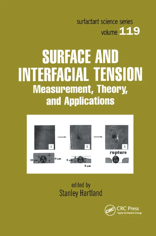 Surface and Interfacial Tension: Measurement, Theory, and Applications