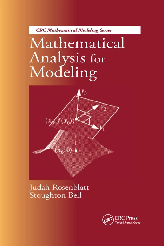 Mathematical Analysis for Modeling: 8 (Mathematical Modeling)