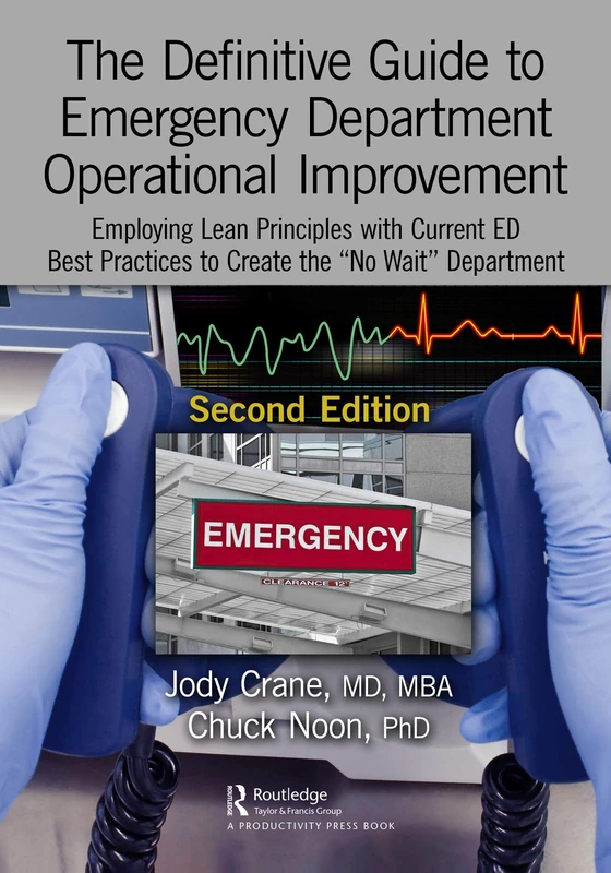 CRC Press ED Operational Improvement Lean Principles Book