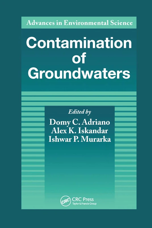 Contamination of Groundwaters: Advances in Environmental Science