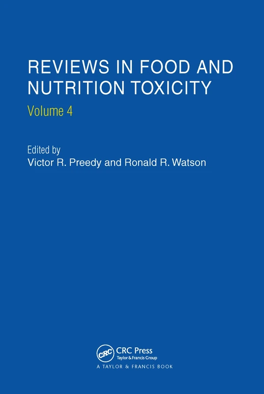Reviews in Food and Nutrition Toxicity, Volume 4: 04