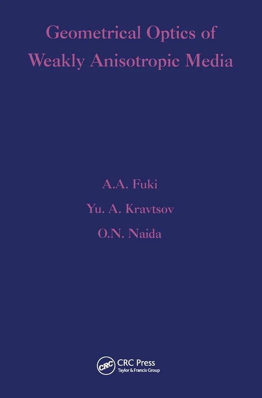 Geometrical Optics of Weakly Anisotropic Media