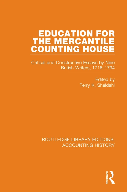 Routledge Education for the Mercantile Counting House Book