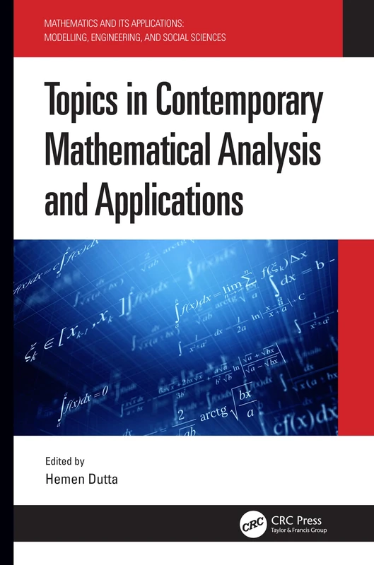 CRC Press Topics in Contemporary Mathematical Analysis Book