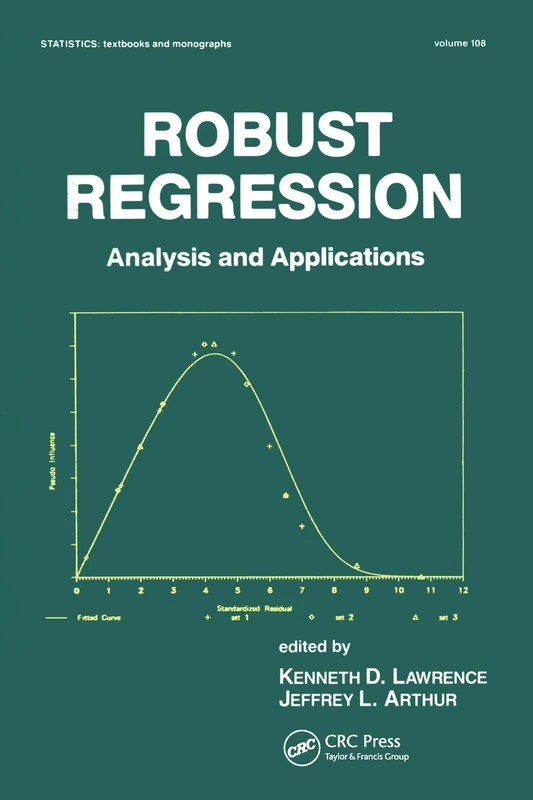 Robust Regression: Analysis and Applications (Statistics: A Series of Textbooks and Monographs)