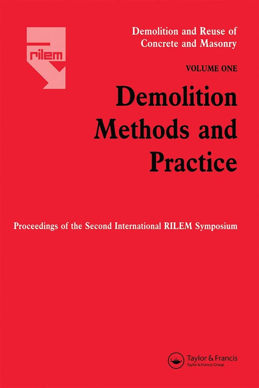 Demolition Methods and Practice: 1