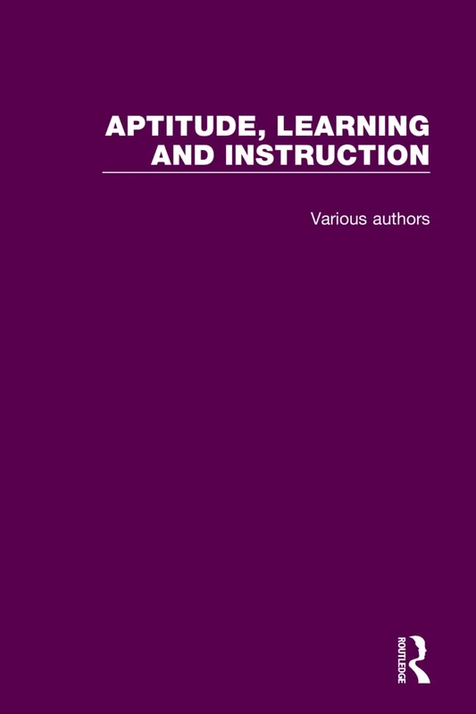 Aptitude, Learning and Instruction: 3 Volume Set - Image 1