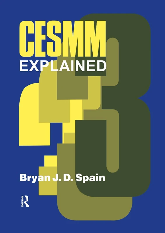 CESMM 3 Explained (Spon's Price Books)