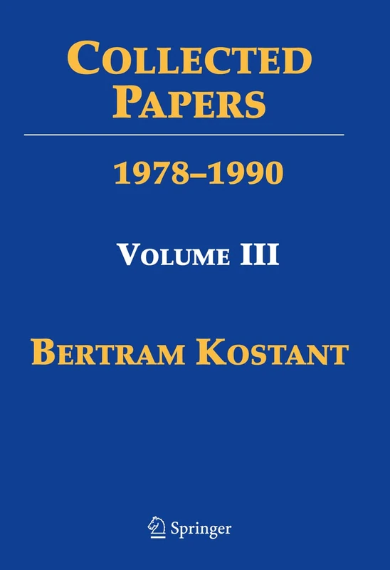 Collected Papers: Volume III 1978–1990: 3
