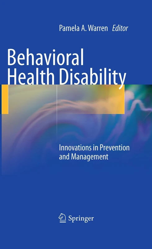 Springer - Behavioral Health Disability Book