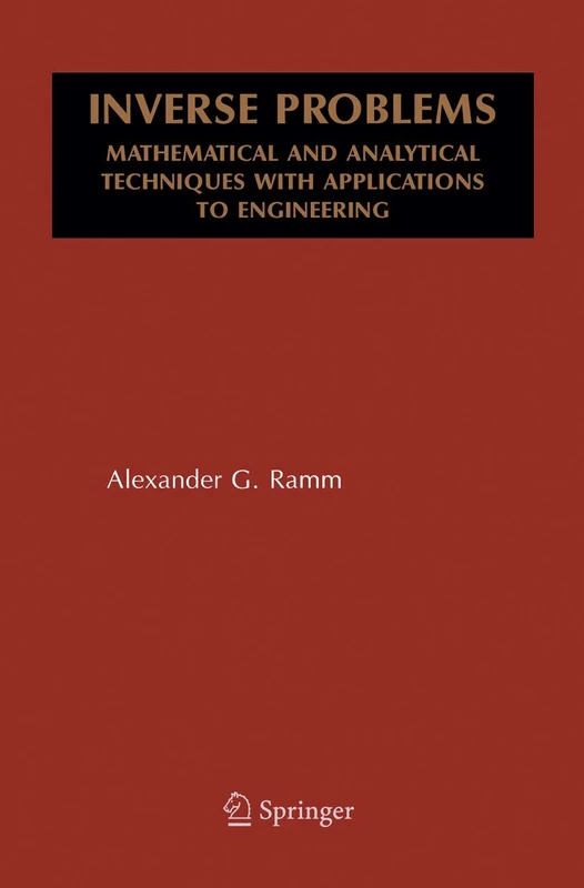 Springer - Inverse Problems: Mathematical and Analytical Techniques