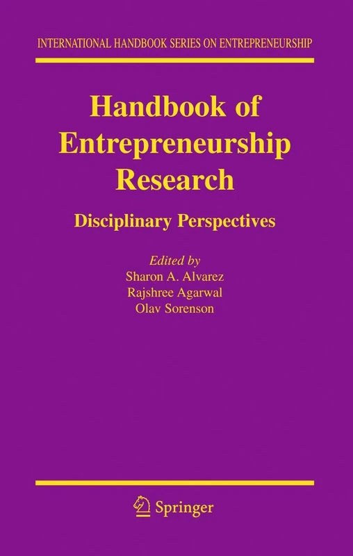 Handbook of Entrepreneurship Research: Disciplinary Perspectives: 2 (International Handbook Series on Entrepreneurship, 2) - Image 1