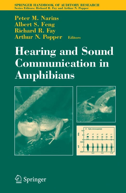 Hearing and Sound Communication in Amphibians: 28 (Springer Handbook of Auditory Research, 28)