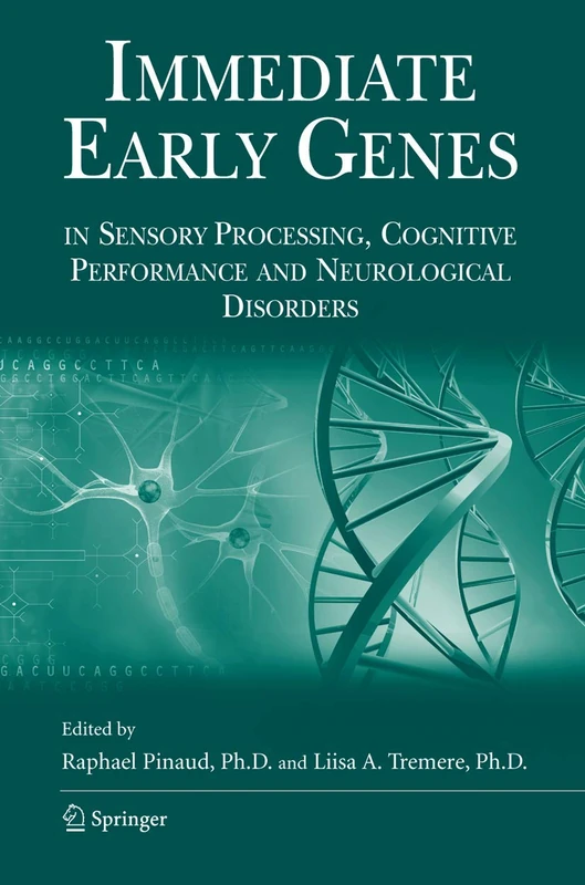 Springer - Immediate Early Genes in Sensory Processing Book
