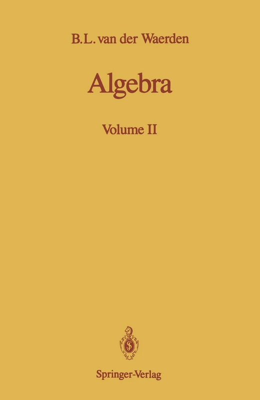 Algebra: Volume II: 2