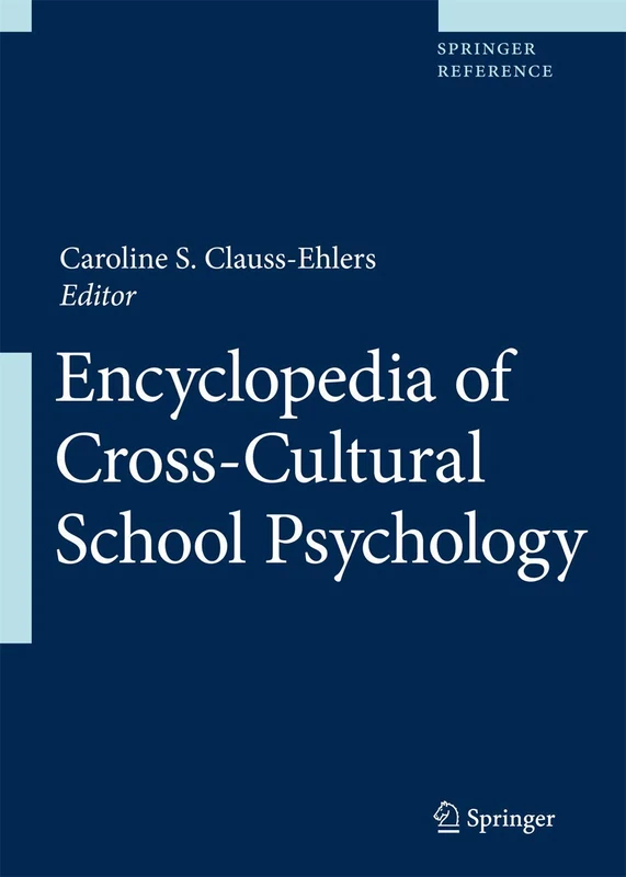 Springer Encyclopedia of Cross-Cultural School Psychology