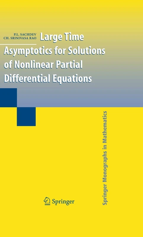 Large Time Asymptotics for Solutions of Nonlinear Partial Differential Equations (Springer Monographs in Mathematics)