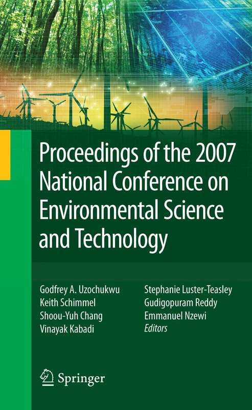 Proceedings of the 2007 National Conference on Environmental Science and Technology - Image 1
