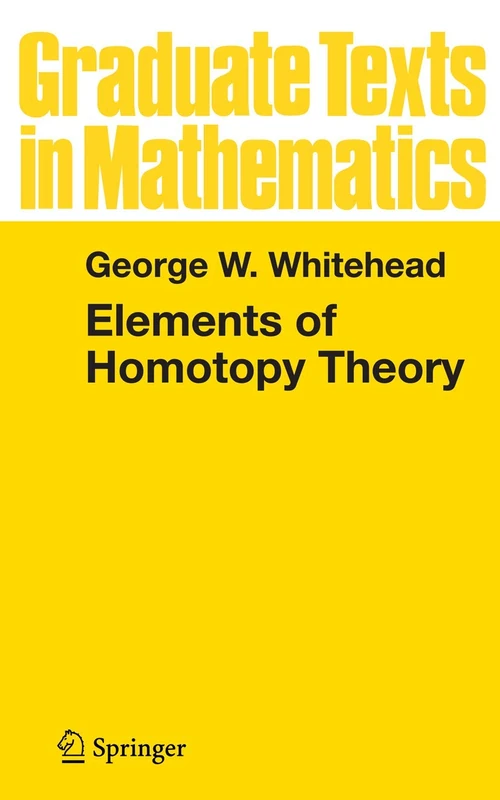 Elements of Homotopy Theory: 61 (Graduate Texts in Mathematics, 61)
