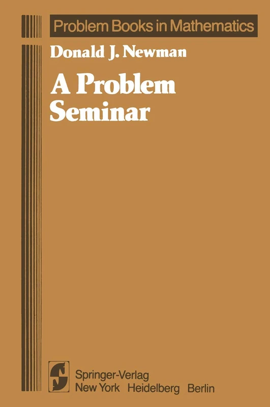 A Problem Seminar (Problem Books in Mathematics) - Image 1
