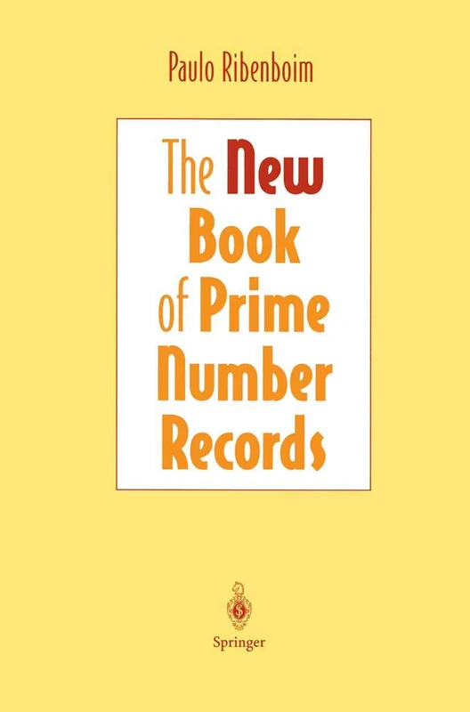 Springer - The New Book of Prime Number Records (Maths) - Image 1
