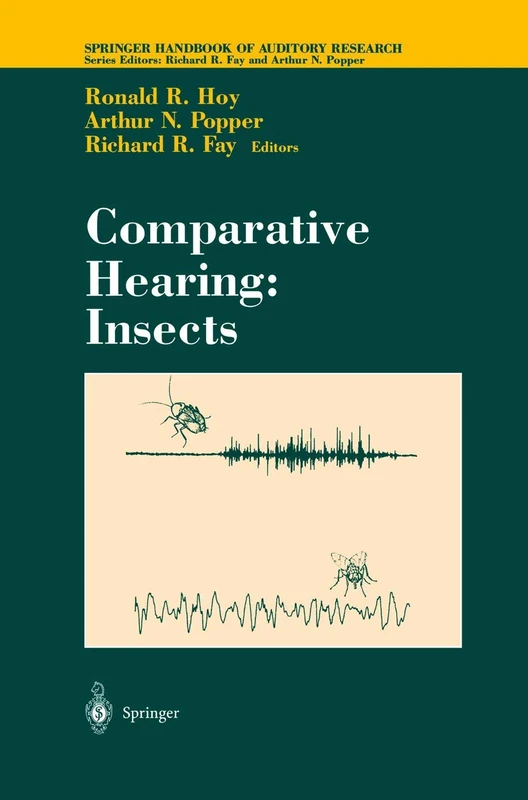 Springer Comparative Hearing: Insects - Auditory Research Vol 10